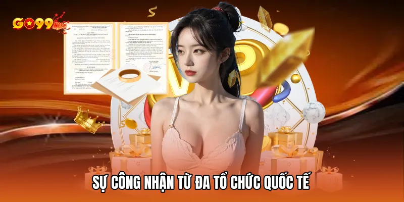 Sự công nhận từ đa tổ chức quốc tế